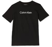 Calvin Klein Kids Gender Inclusive INST. Logo SS T-Shirt IU0IU00682 Black (CK Black) 16 Years