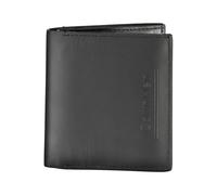 Calvin Klein, Homme, Accessoires, Noir, Taille: ONE Size Portefeuille Bifold en Cuir Rfid avec Compartiments