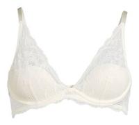 Calvin Klein Lght Lined Plunge, 101 Ivory Taille: 34C | Soutiens-gorge Outlet | Femme | Blanche