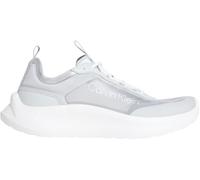 Calvin Klein Light Eva Run Lup Transp Ripst Hw0hw02998 Haut Bas pour Femme Blanc Brillant Blanc Perle Gris Argenté Pointure 36