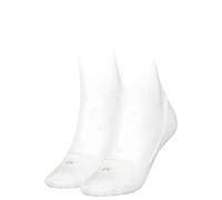 Calvin Klein Footie Chaussettes, Blanc, 39/42 (Lot de 2) Femme