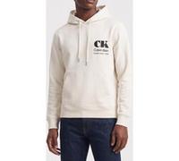 Calvin Klein Long Sleeve Classic 350gsm Terry Eu Bomber Tofu Taille: S | Sweatshirts à capuche Outlet | Homme