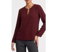 Calvin Klein Long Sleeve Hardware Top Merlot Taille: XS | Manches longues Outlet | Femme