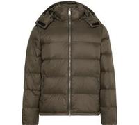 Calvin Klein Veste Matelassée Homme Nylon Zip Off avec Capuche, Marron (Beluga), L