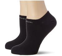 Calvin Klein Sneaker Chaussettes, Noir, Taille Unique (Lot de 2) Femme