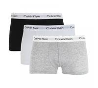 Calvin Klein Lot de 3 boxers en coton stretch pour homme et garçon Sous-vêtements Uni - multicolore - Large