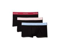 Calvin Klein - Lot de 3 Boxers Low Rise Trunk - Homme - Sous-vêtements - Multicolore - Taille: XL