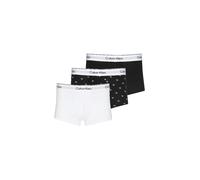 Calvin Klein Lv00nb4389 Trunk Low Rise Boxers 3 Units Noir L Homme