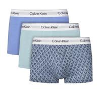Calvin Klein Lot de 3 Boxers Taille Basse Icon en Coton Stretch NB4389 pour Hommes