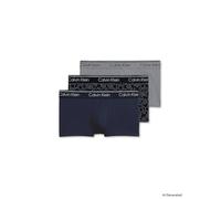 CALVIN KLEIN Lot de 3 caleçons noirs bleu | S