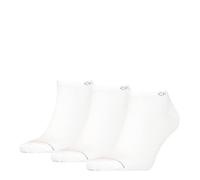 Calvin Klein Sneaker Chaussettes, Blanc, Taille Unique (Lot de 3) Homme