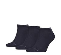 Calvin Klein Lot de 3 paires de chaussettes pour homme, bleu marine, taille unique