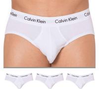 Calvin Klein Lot de 3 Slips Cotton Stretch Blancs Blanc XL
