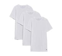 Calvin Klein T-shirt S/S Crew Neck Lv00Nb4051 3 pièces, blanc XL homme