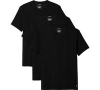 Calvin Klein Lot de 3 t-shirts manches courtes à col rond noir - Taille L