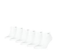 Calvin Klein Lot de 6 Paires de Chaussettes de Sport pour Homme, Blanc., 43-46