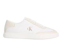 Calvin Klein Bonnets Low Pro Cups WT Canv MG HW0HW03145 Low Top, doré (Bright White/DK Ecru), 5
