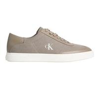 Calvin Klein Low Pro Cup Sneaker White Canvas Desert Taupe/marshmallow Taille: 38 | Baskets Outlet | Femme | Blanche