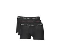 Calvin Klein - Low Rise Trunk 3-Pack - Homme - Sous-vêtements - Noir - Taille: S