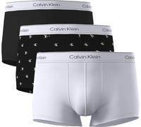 Calvin Klein Boxers homme Low Rise Trunk X3 Jeans Noir Taille M