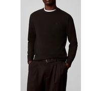 Calvin Klein Ls 100% Merino Crew Black Taille: M | Pulls Outlet | Homme | Le Noir