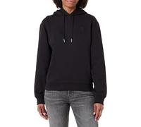 Calvin Klein Ls Archive Terry Po Hood Lv047C224G Sweatshirts, Black (Black), S Femme