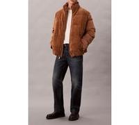 Calvin Klein Ls Corduroy Mid Weight Puffer Jacket Bronze Gold Taille: L | Vestes légères Outlet | Homme | Marron