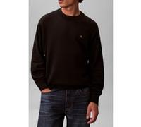 Calvin Klein Jeans Sweat crewnk UB1 monogramme coton col ras-du-cou Noir L