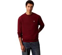 Calvin Klein LS EU 350TERRY Monogram CN SWTSH LV04RC296G Sweat-Shirts, Rouge (Renaissance Red), L