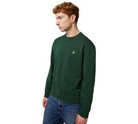 Calvin Klein Ls EU 350terry Monogram CN Swtsh Lv04rc296g Sweatshirts, Green(Sycamore), M Homme