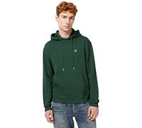 Calvin Klein Ls EU 350terry Monogram Hoodie Lv04rc297g Sweatshirts, Green(Sycamore), M Homme