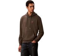 Calvin Klein LS EU 350TERRY Monogram Hoodie LV04RC297G Sweatshirts, Gris (Beluga), M