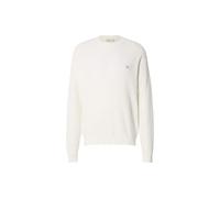 Calvin Klein Ls EZ Cotton Waffle Crwnk SWTR 9 Lv04rd313g Chandails, White (Tofu), M Homme