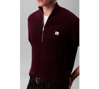 Calvin Klein Ls Ez Cotton Waffle Sweater Passion Plum Taille: XL | Pulls Outlet | Homme | Magenta