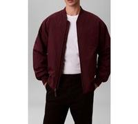 Calvin Klein Ls Sportswear Tech Fabric Bomber Jacket Winetasting Taille: S | Blousons d'aviateurs Outlet | Homme | Rouge