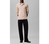 Calvin Klein Ls Supima Cotton Polo Ancient Marble Taille: XL | Polos Outlet | Homme