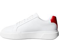 Calvin Klein LTH Ym0ym01344 Chaussures Basses à Lacets pour Homme, Ruée d'adrénaline Blanche Brillante, 42 2/3 EU