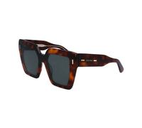 Calvin Klein - Lunettes de soleil carrées - Femme - Accessoires - Multicolore - Taille: 52 MM