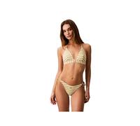 Calvin Klein Lv00q61225 Bikini Top Jaune XL Femme