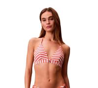Calvin Klein Lv00q61225 Triangle Bikini Top Rose XL Femme