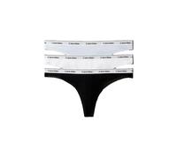 Calvin Klein Lv00qd5209 Thong 3 Units Blanc,Noir L Femme