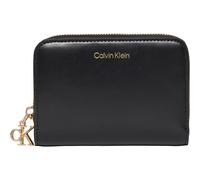 Calvin Klein – Portefeuille Femme Medium Flap Zip Around Petit – Noir – Taille unique