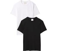 Calvin Klein LV04LD245G Lot de 2 t-Shirts ajustés en Coton Extensible pour Homme, Multicolore, Taille L