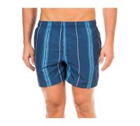 Calvin Klein - Maillot de Bain à Rayures Bleu Marine - Homme - Maillots de bain - Bleu - Taille: S