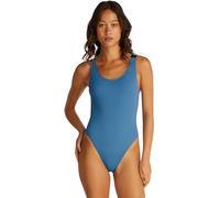 Calvin Klein Maillot de Bain Femme Scoop Back One Piece avec Bretelles Emblématiques, Bleu (Storm Blue), XXL