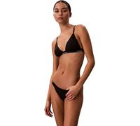Calvin Klein Maillot de Bain Triangle LV00Q61208 pour Femme, Noir (Noir), L