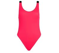 calvin klein maillot de bain une piece a dos echancre ROSA M