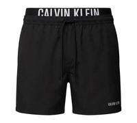 Calvin Klein - Medium Drawstring Boxer - Homme - Maillots de bain - Noir - Taille: M