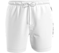 Calvin Klein Medium Tape Swim Shorts Mens Classe PVH Blanc XL Male