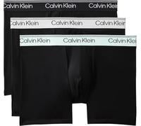 Calvin Klein Men Boxer Brief 3PK Green (Black/Light Cast/Feel The Mint) M